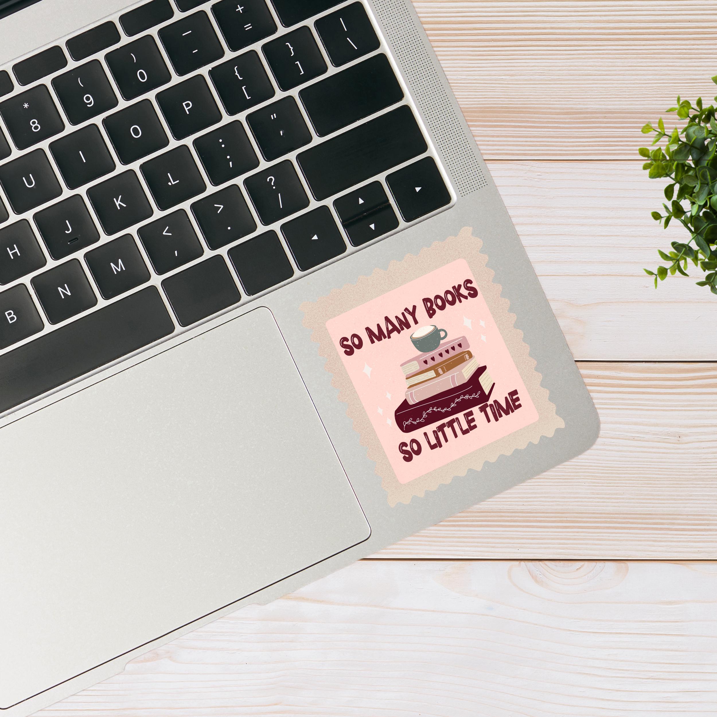 Bookish Stamp Kindle Sticker