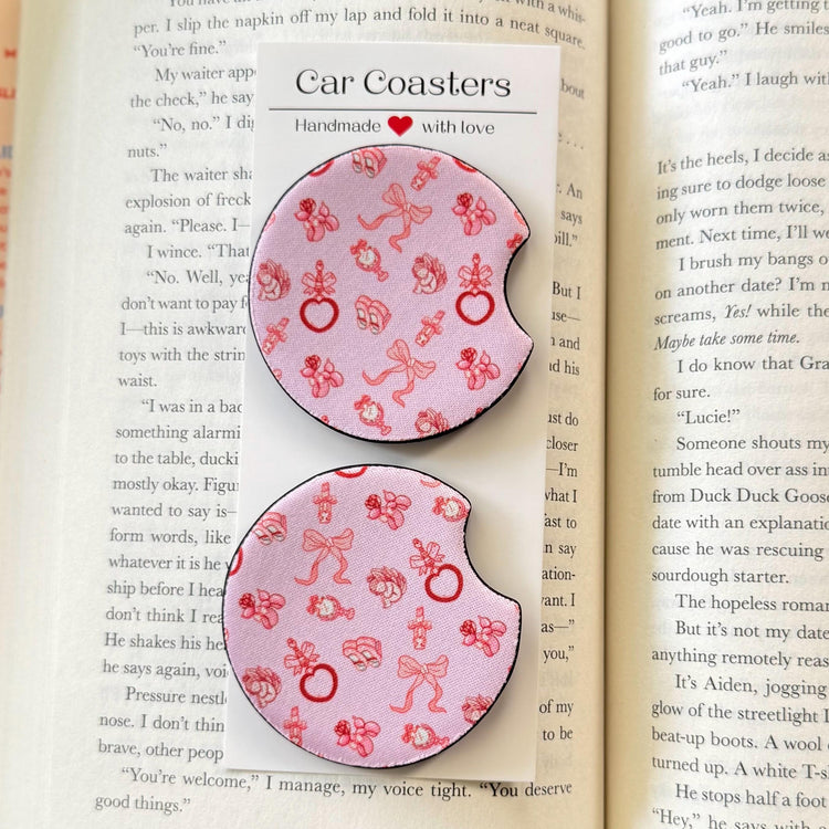 Hopeless Romantic Car Coaster