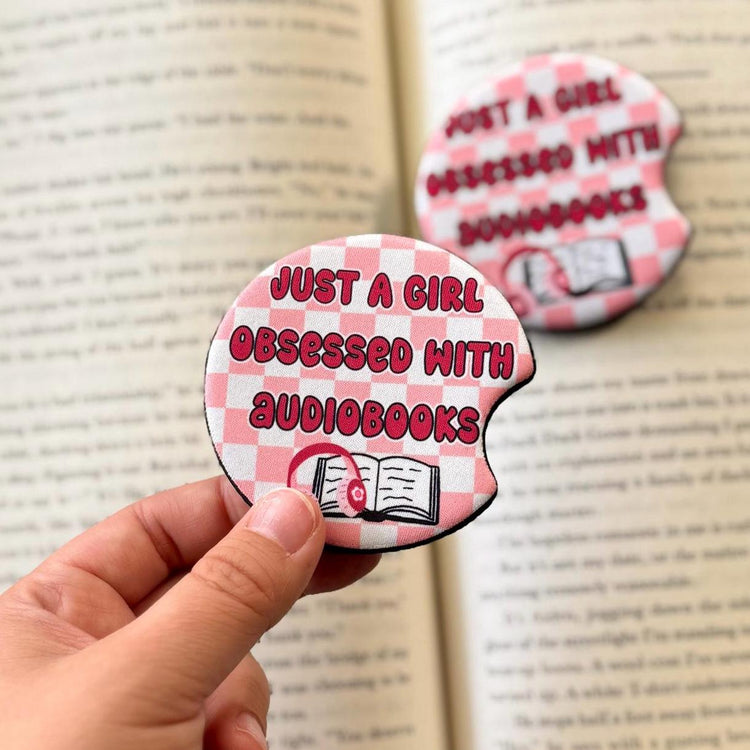 Audiobook Girlie Car Coaster